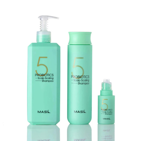 Шампунь глубокоочищающий с пробиотиками Masil 5 Probiotics Scalp Scaling Shampoo 300мл