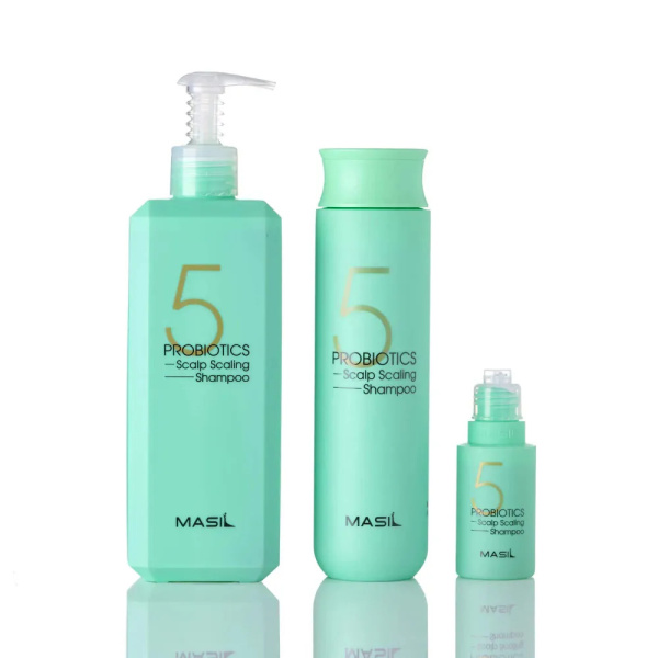 Шампунь глубокоочищающий с пробиотиками Masil 5 Probiotics Scalp Scaling Shampoo 500мл