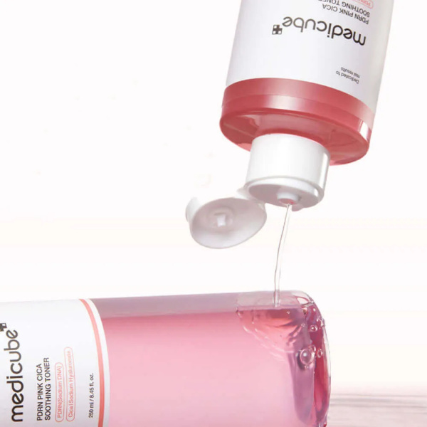Успокаивающий тонер с ПДРН и центеллой medicube PDRN Pink CICA Soothing Toner 250мл