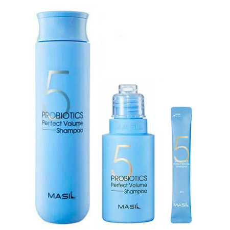 Шампунь с пробиотиками для объема волос Masil 5 Probiotics Perfect Volume Shampoo 300мл